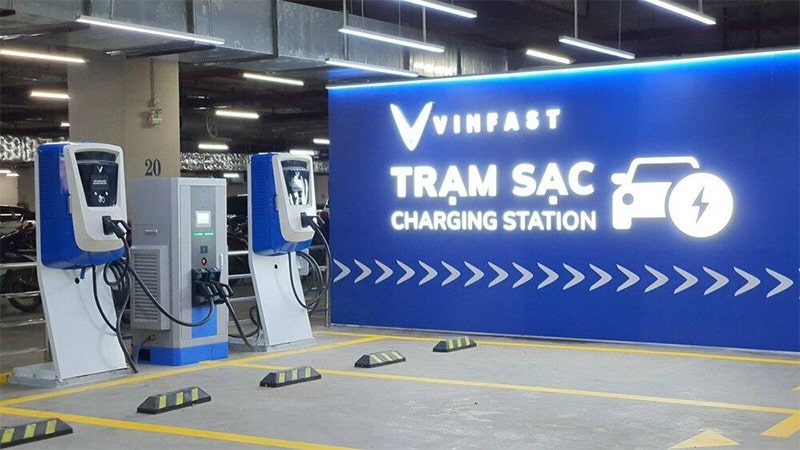 Địa chỉ trạm sạc xe điện Vinfast tại TPHCM