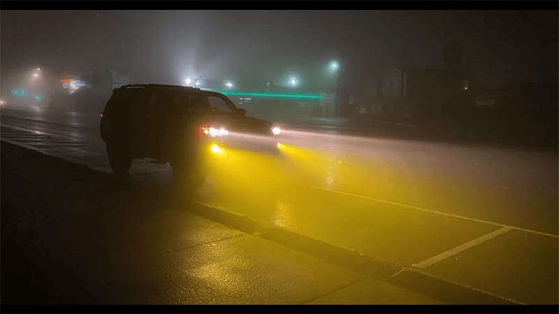 Khi nào tài xế cần sử dụng đèn sương mù