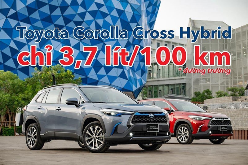 Mức tiêu hao nhiên liệu Toyota Cross trong 100km
