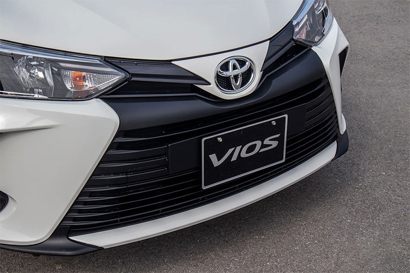 Ngoại thất đầu xe Toyota Vios 2021