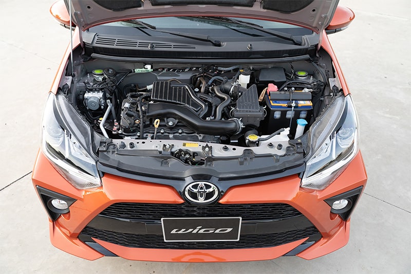 Đánh giá động cơ xe Toyota Wigo 2021