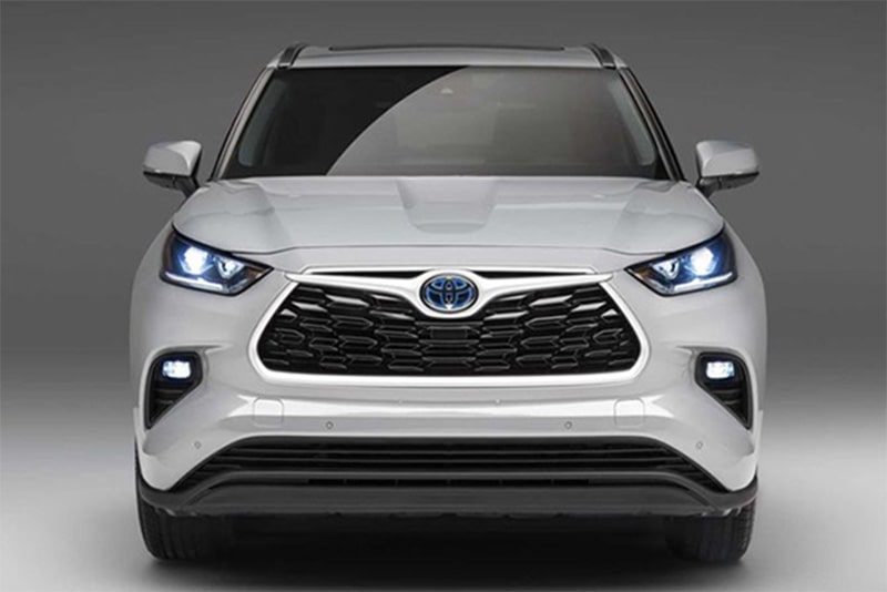 Đánh giá ngoại thất đầu xe Toyota Highlander 2022