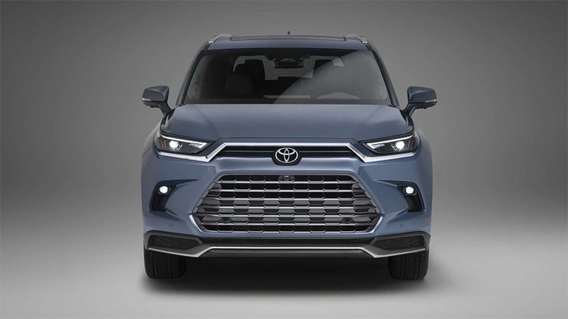 Đánh giá ngoại thất đầu xe Toyota Highlander 2023