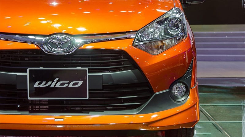Đánh giá ngoại thất đầu xe Toyota Wigo 2019