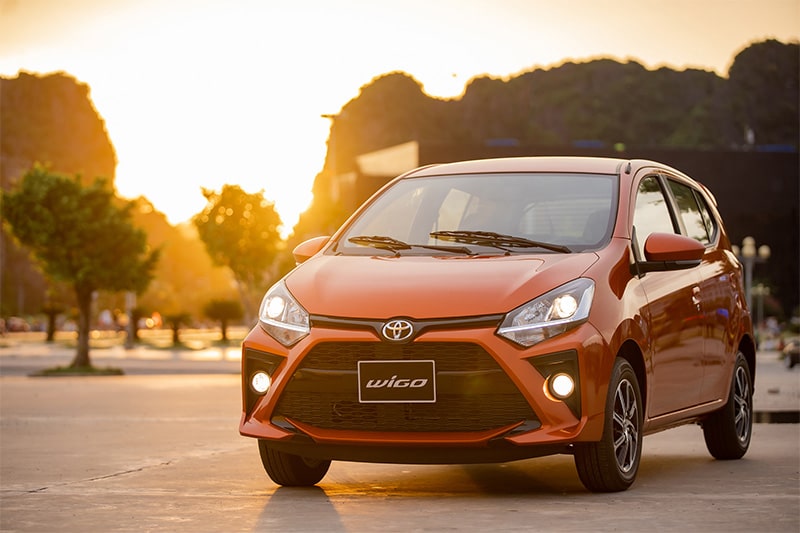 Đánh giá ngoại thất đầu xe Toyota Wigo 2021