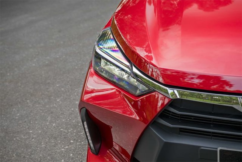 Đánh giá ngoại thất đầu xe Toyota Wigo 2023