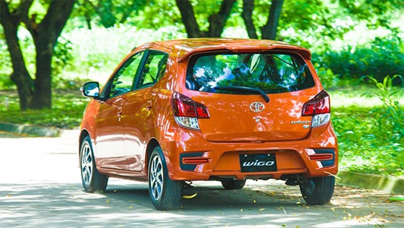 Đánh giá ngoại thất đuôi xe Toyota Wigo 2018