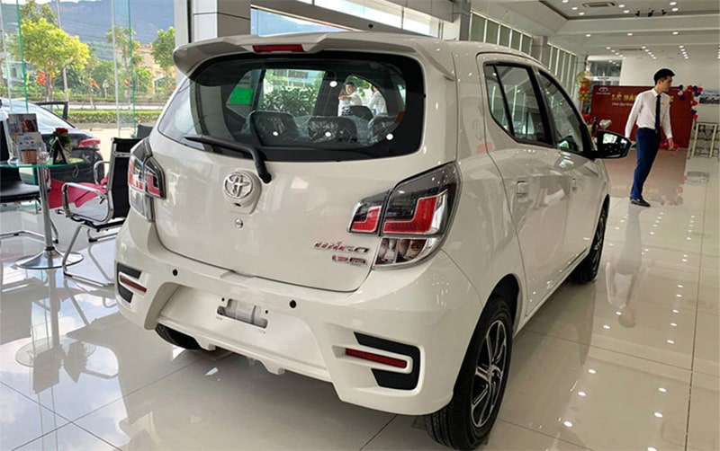 Đánh giá ngoại thất đuôi xe Toyota Wigo 2022