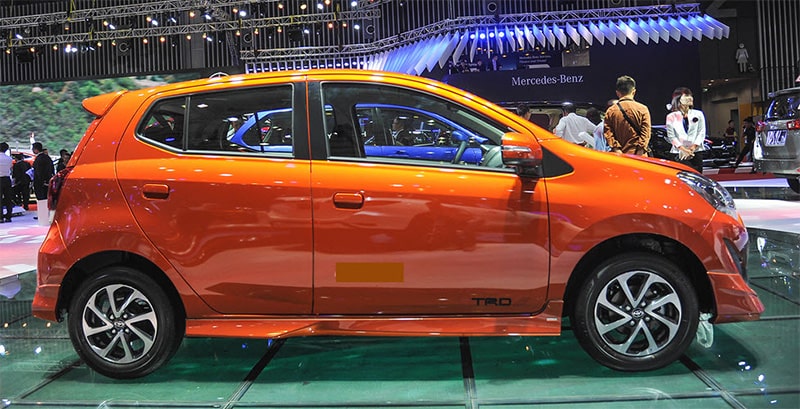 Đánh giá ngoại thất thân xe Toyota Wigo 2018