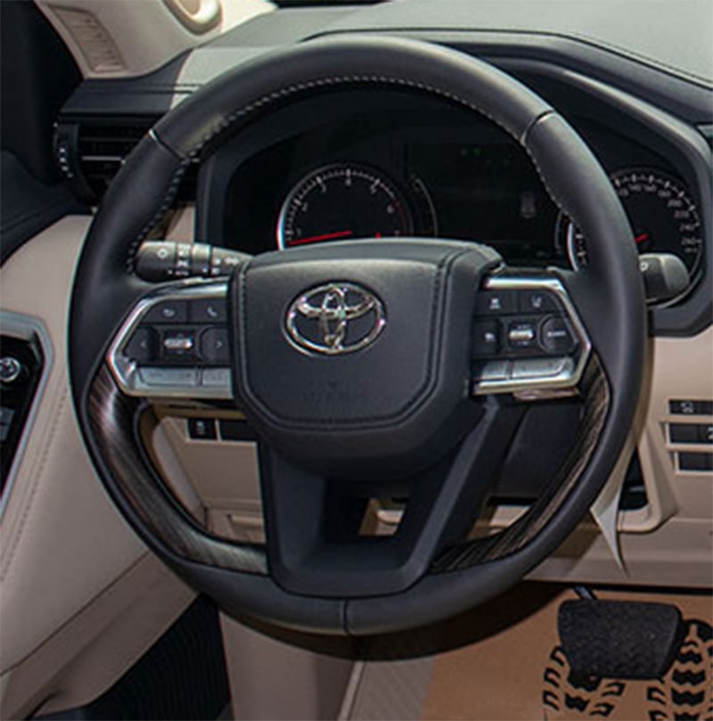 Đánh giá nội thất xe Toyota Land Cruiser 2022