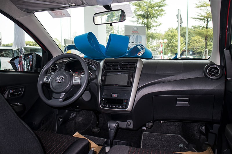 Đánh giá nội thất xe Toyota Wigo 2020