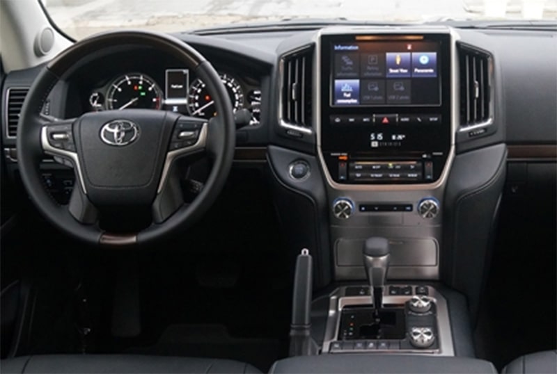 Đánh giá tiện nghi xe Toyota Land Cruiser 2019