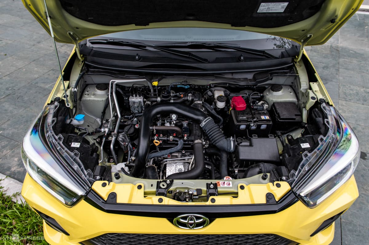 Động cơ của Toyota Raize 2021 được thiết kế để tiết kiệm nhiên liệu