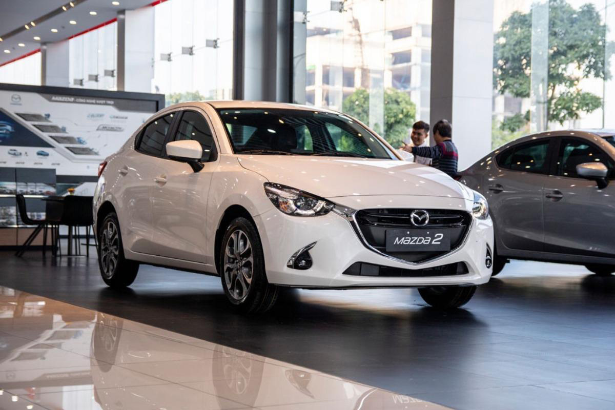 Ngoại thất của Mazda 2 bản 2019 trẻ trung, năng động