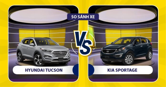 So sánh Kia Sportage 2016 và Hyundai Tucson 2016