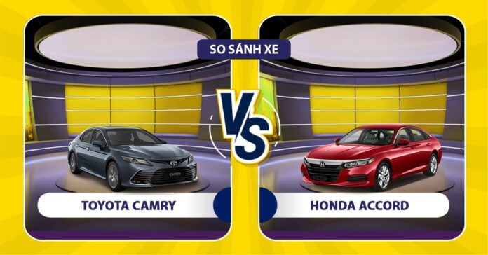 So sánh Toyota Camry 2019 và Honda Accord 2019
