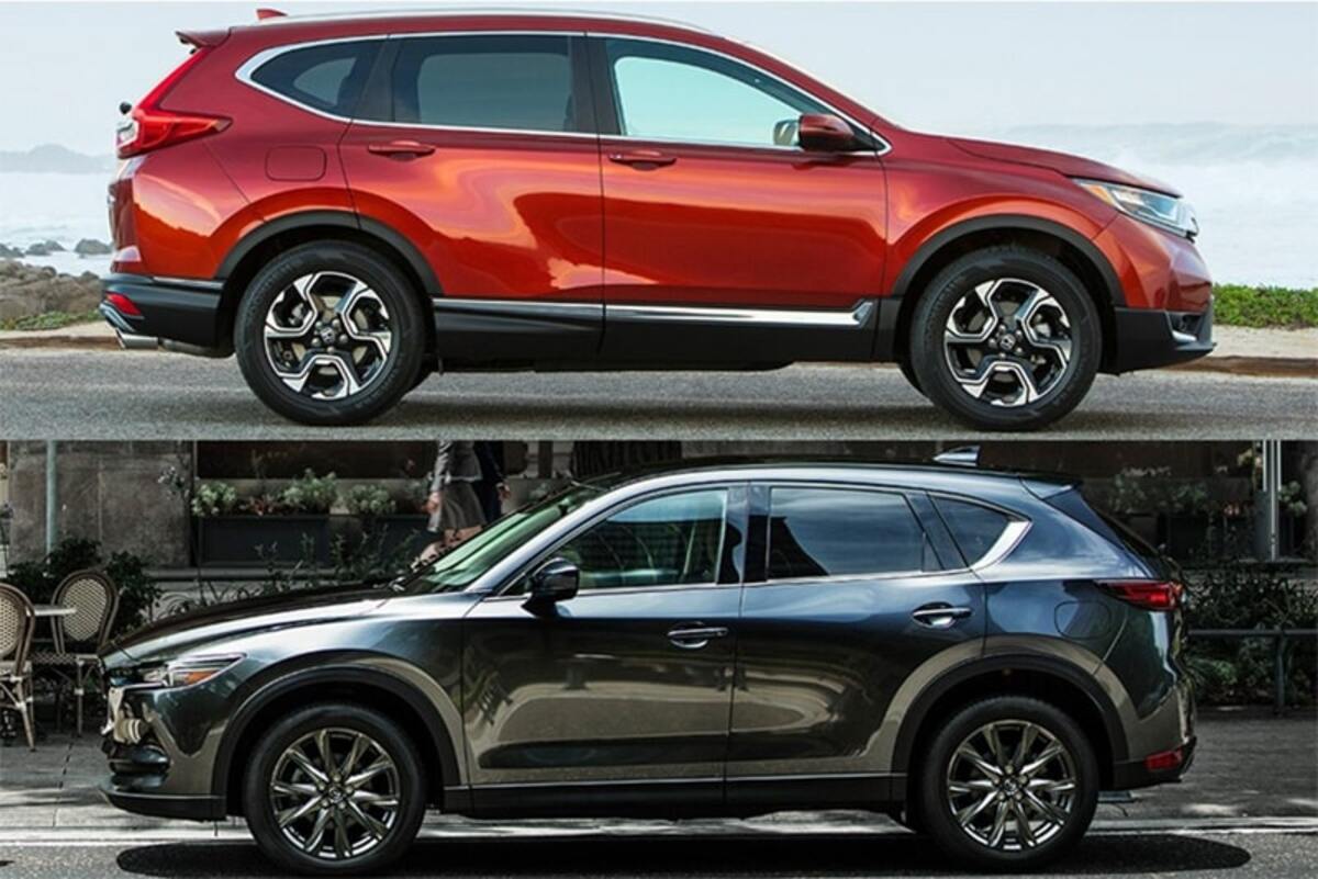 Cả Honda CR-V 2020 và Mazda CX-5 2020 đều được đánh giá cao
