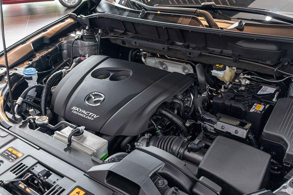 Động cơ xe Mazda CX-9 2019 vận hành mượt, chạy đằm hơn nhờ G-Vectoring Control
