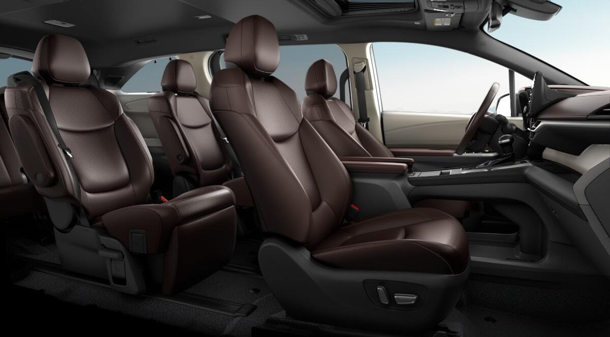 Ghế ngồi của Toyota Sienna 2024