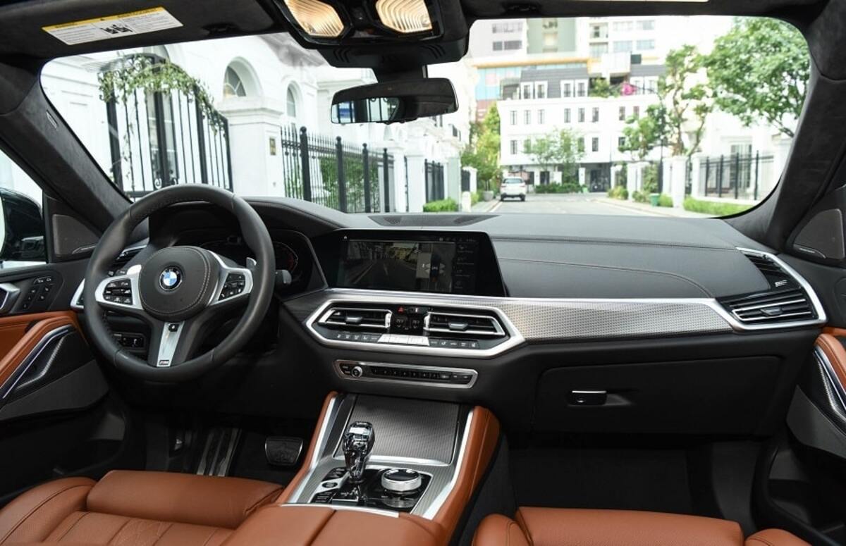 Không gian nội thất của BMW X6 M Sport thời thượng và đẹp mắt