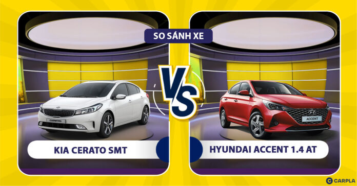 KIA Cerato SMT hay Hyundai Accent 1.4 AT