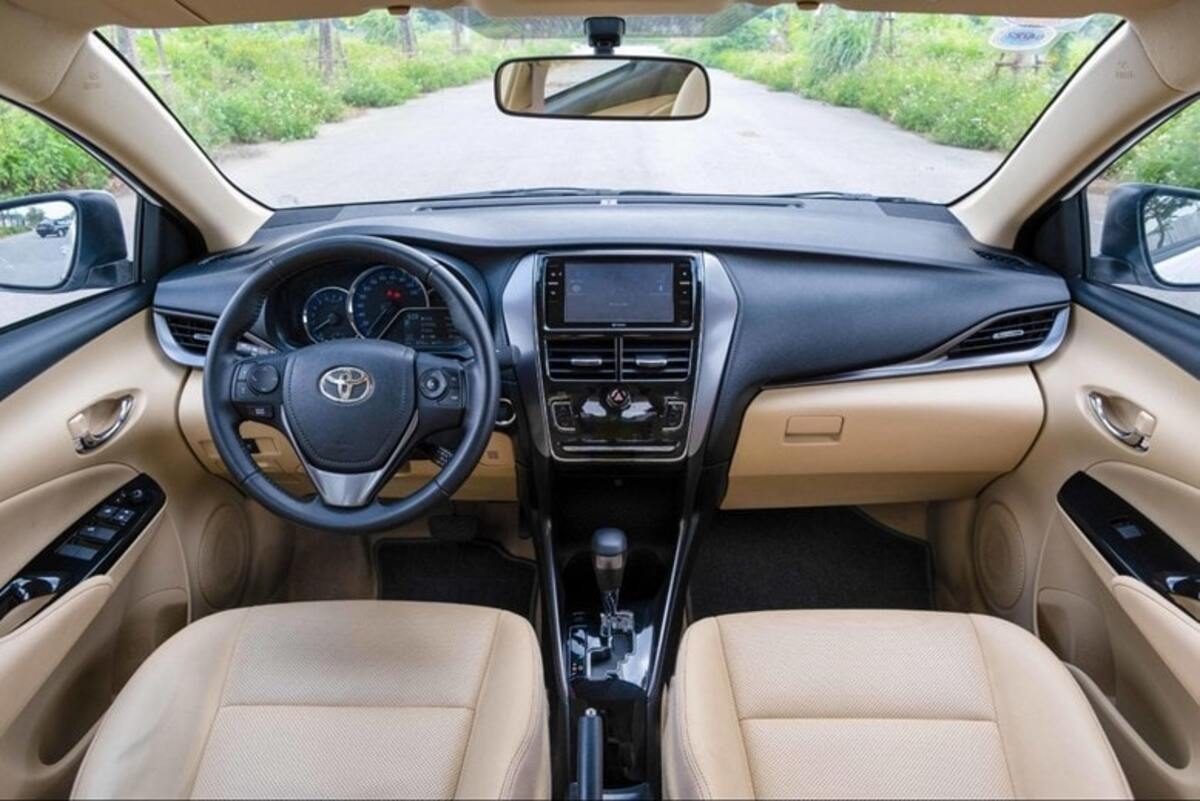 Nội thất của Toyota Vios 2020 mang đến chất lượng và cảm giác sang trọng