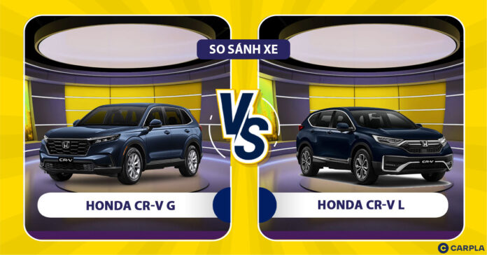 So sánh các phiên bản Honda CR-V