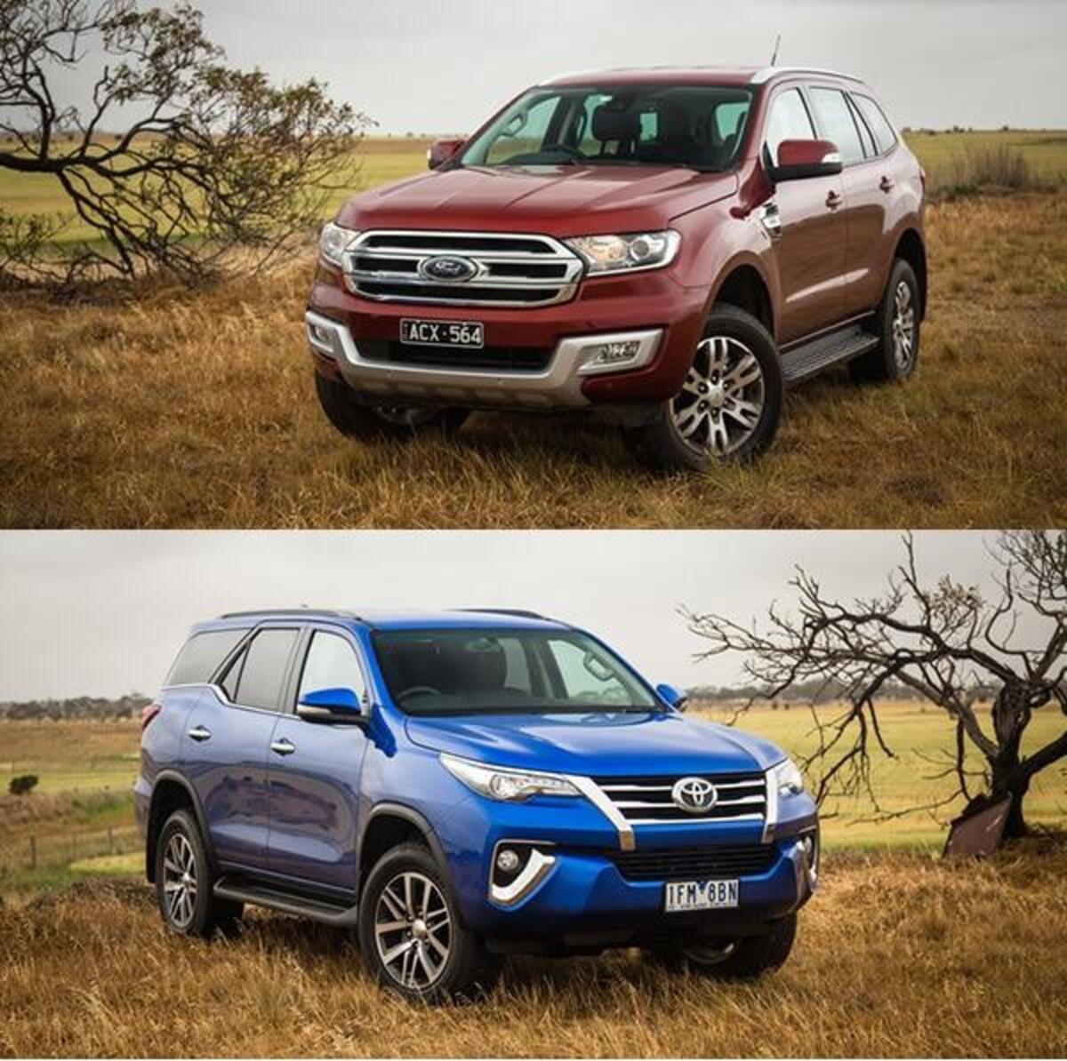 Toyota Fortuner 2017 và Ford Everest 2016 về động cơ