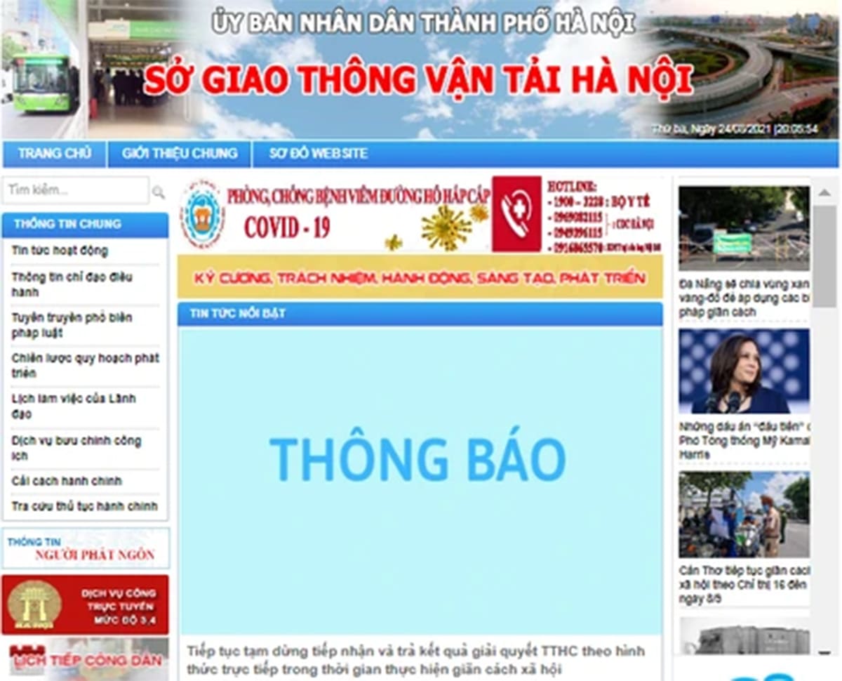 Tra phạt nguội ô trên website