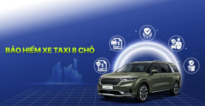 Bảo hiểm xe taxi 8 chỗ