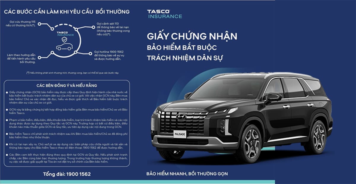 Xe ô tô từ 6 đến 11 chỗ phải mua bảo hiểm TNDS bắt buộc