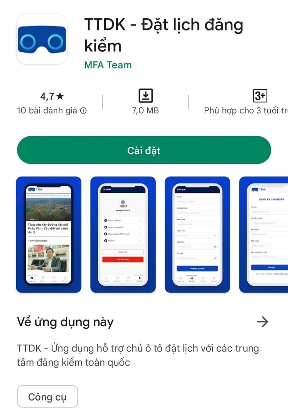 Đăng kiểm online