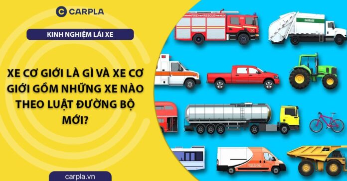 xe cơ giới là gì