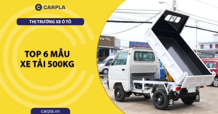 Giá xe tải nhỏ 500kg