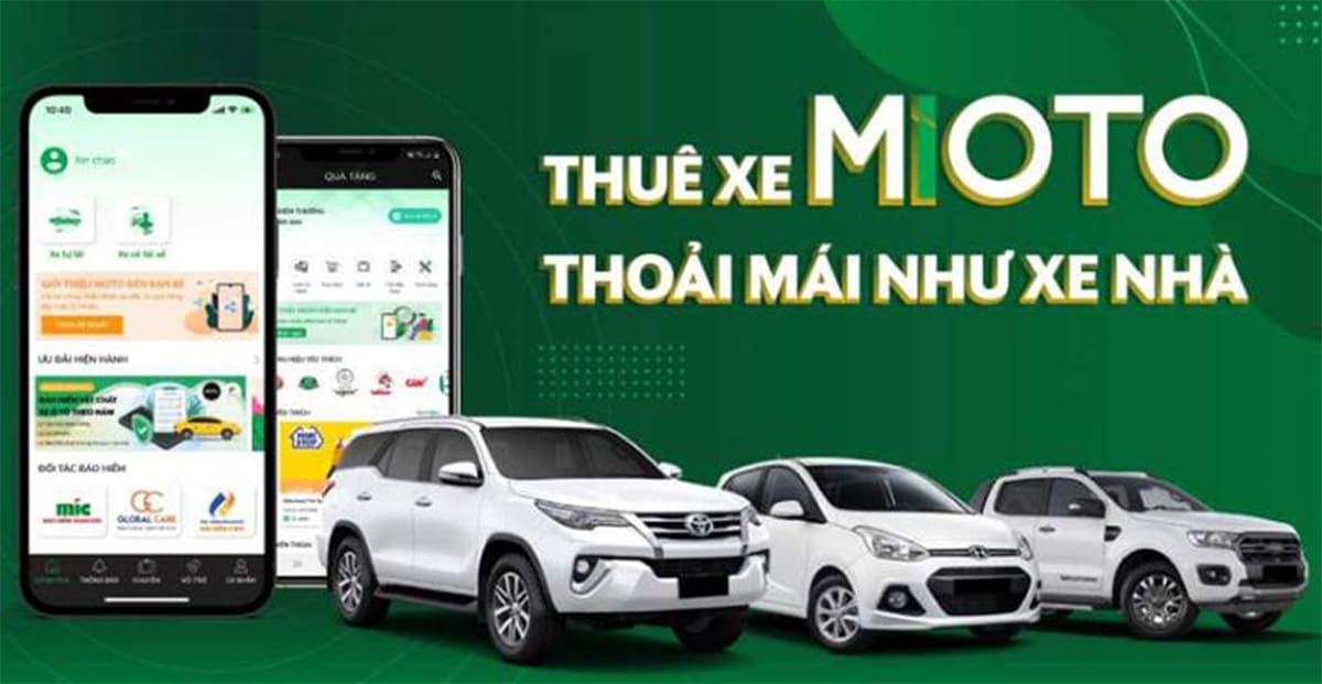 App thuê xe tự lái