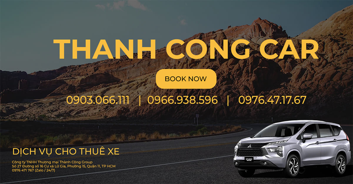 Dịch vụ cho thuê xe Thành Công Car