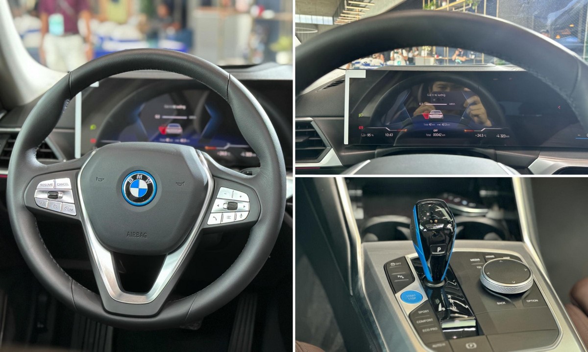 BMW I4 trang bị một loạt các tiện nghi đẳng cấp