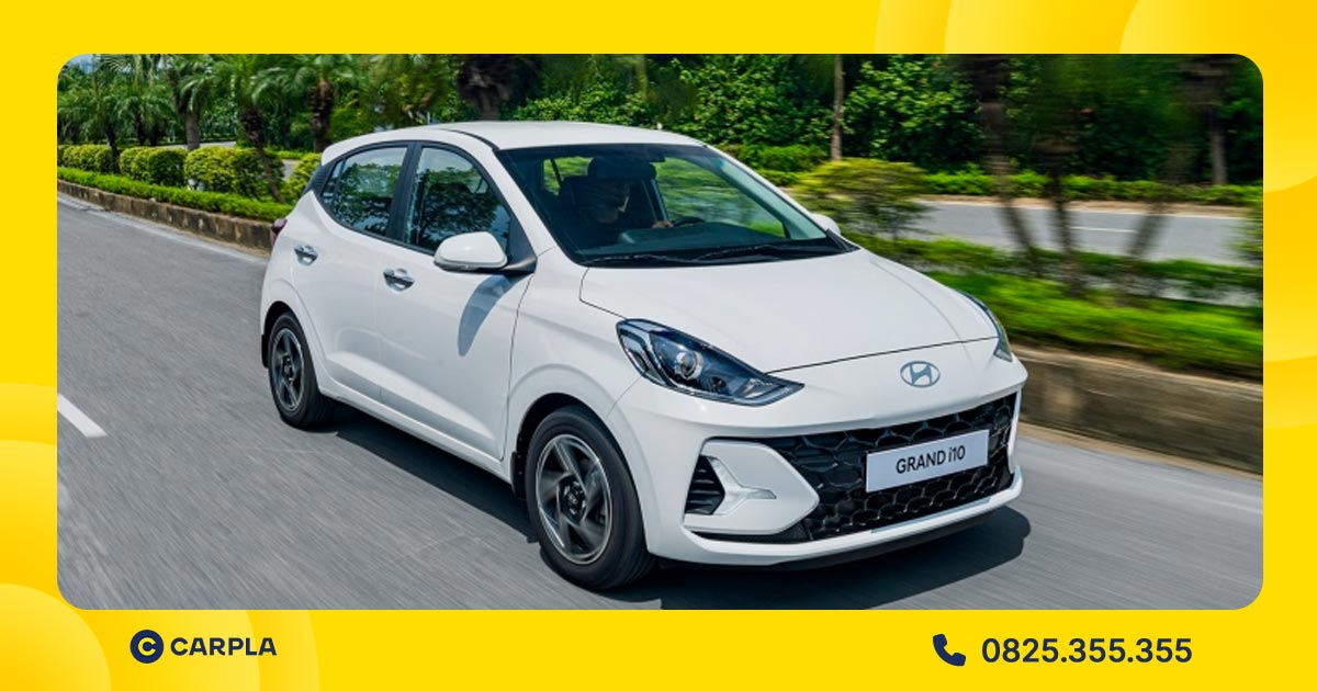 Hyundai i10 là mẫu sedan hạng A cỡ nhỏ di chuyển linh hoạt