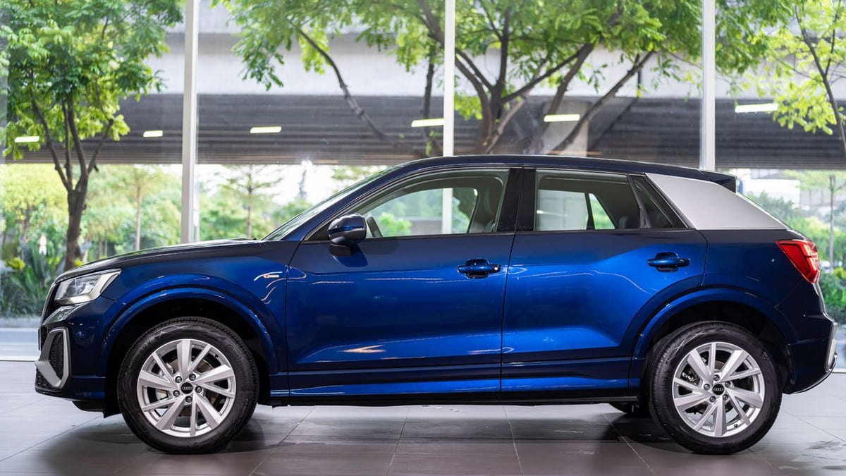 Thân xe Audi Q2 được đánh giá trông bề thế và vững chãi hơn trên mọi cung đường