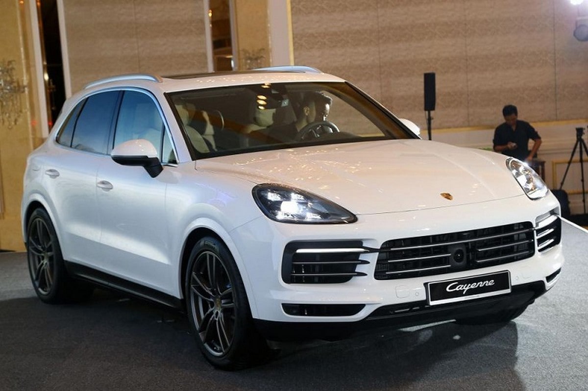 Thiết kế sang trọng của xe Porsche Cayenne