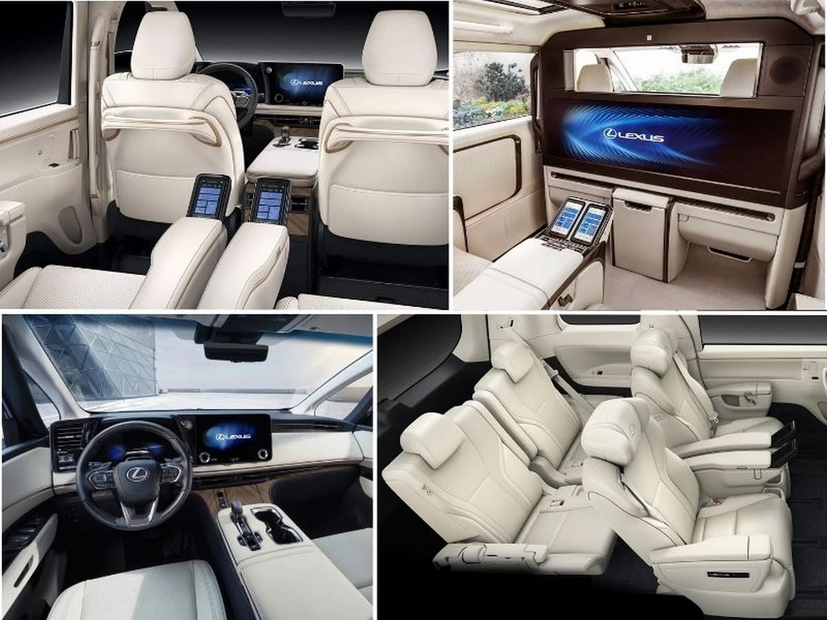 Nội thất xe Lexus LM 500h