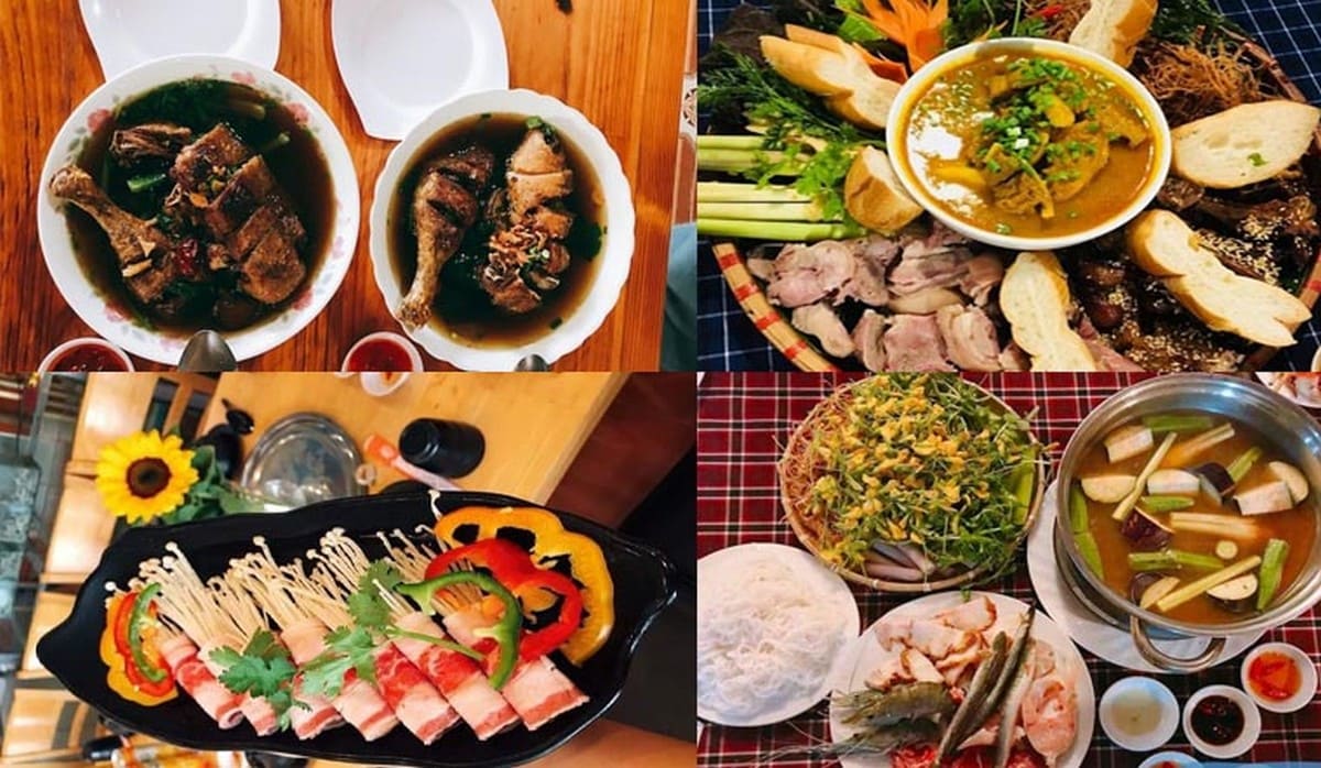 Ẩm thực du lịch Lâm Đồng Ẩm thực du lịch Lâm Đồng