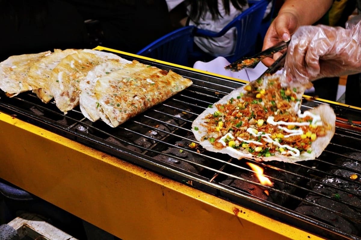 Bánh tráng nướng Đà Lạt Bánh tráng nướng Đà Lạt