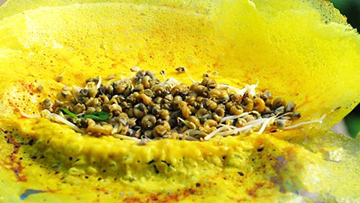 Bánh xèo ốc gạo Bánh xèo ốc gạo
