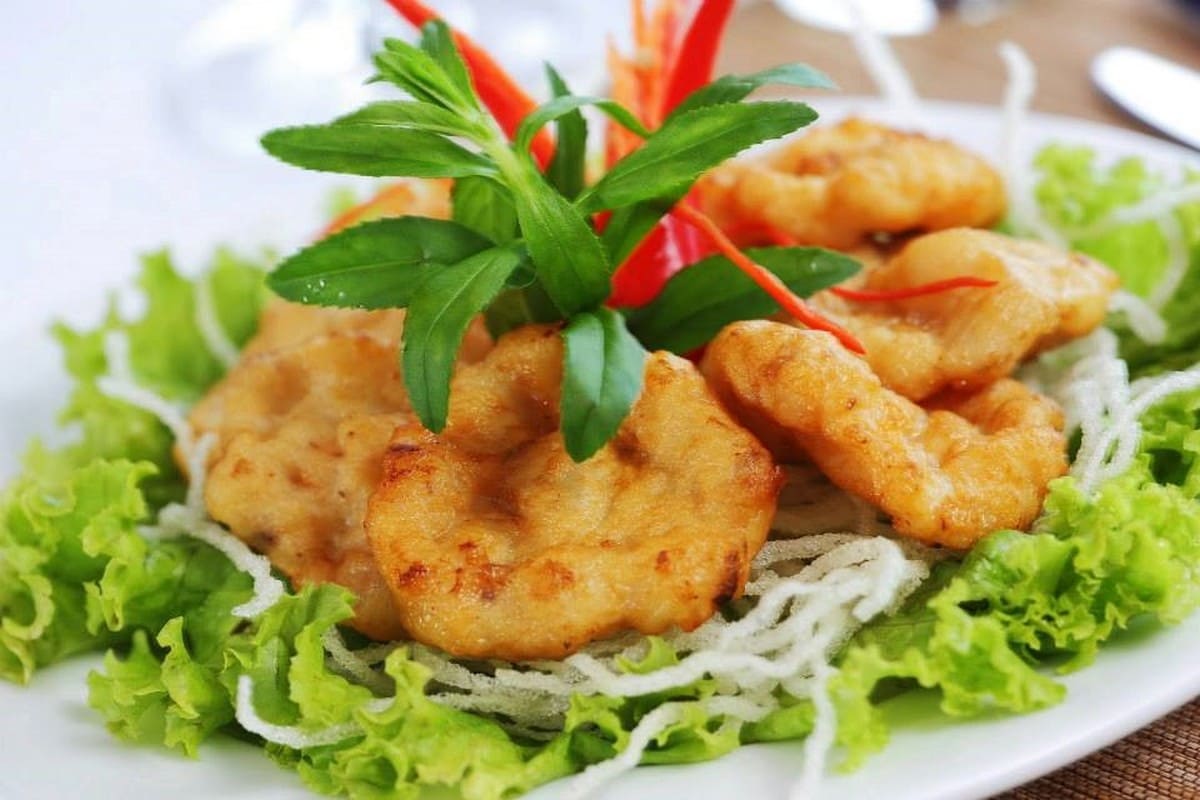 Chả trứng mực Chả trứng mực