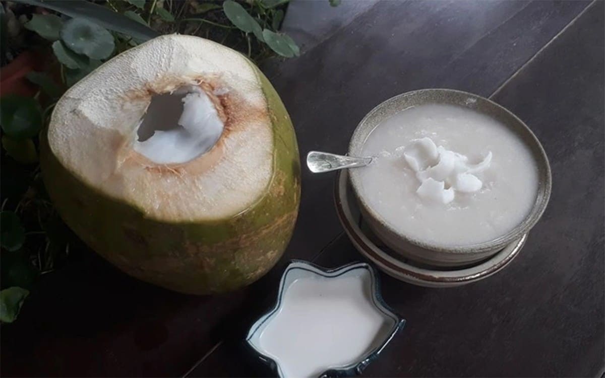 Cháo dừa Cháo dừa