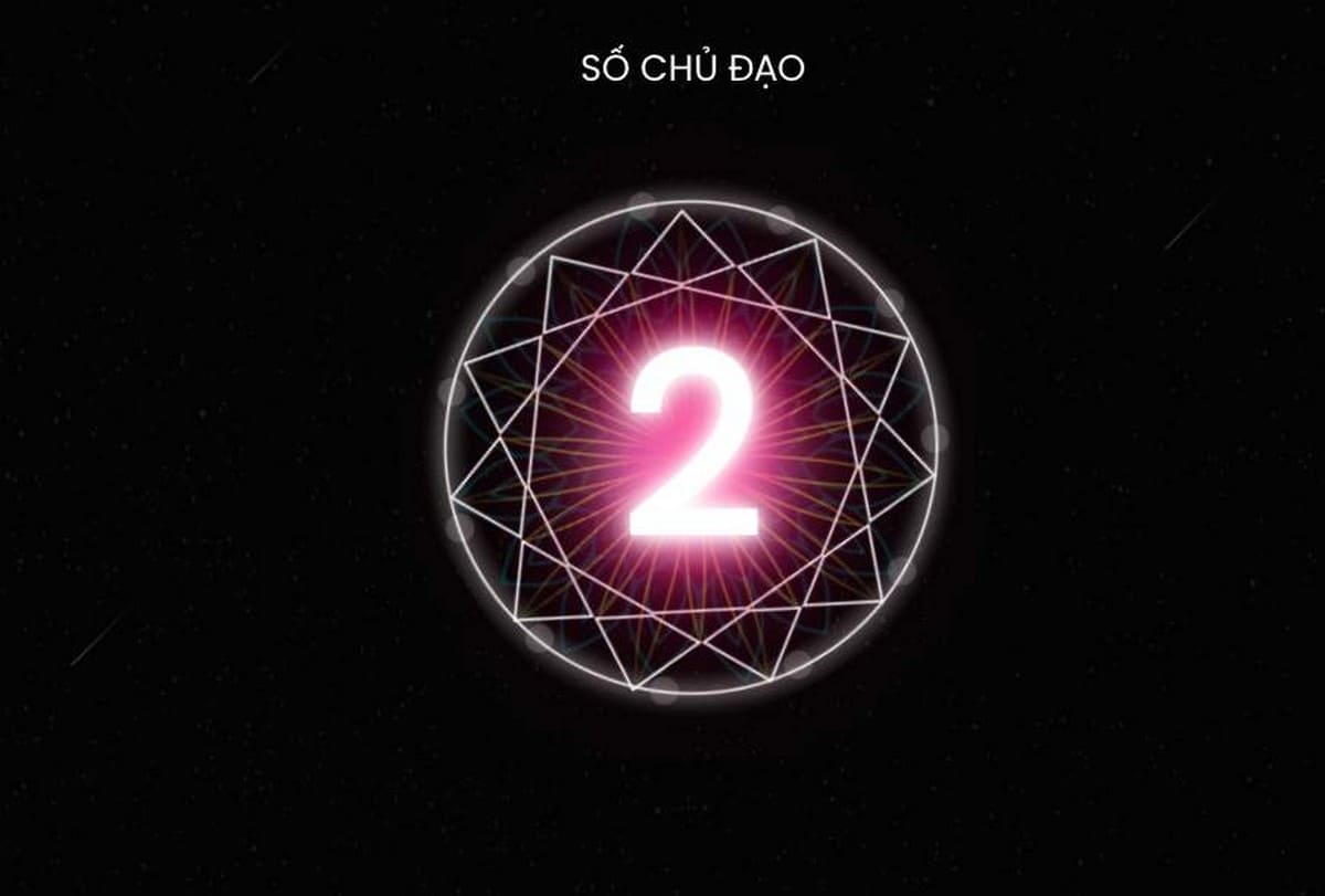 Con số phù hợp với số chủ đạo số 2 Con số phù hợp với số chủ đạo số 2