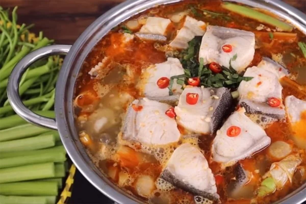 Lẩu cá bớp Lẩu cá bớp