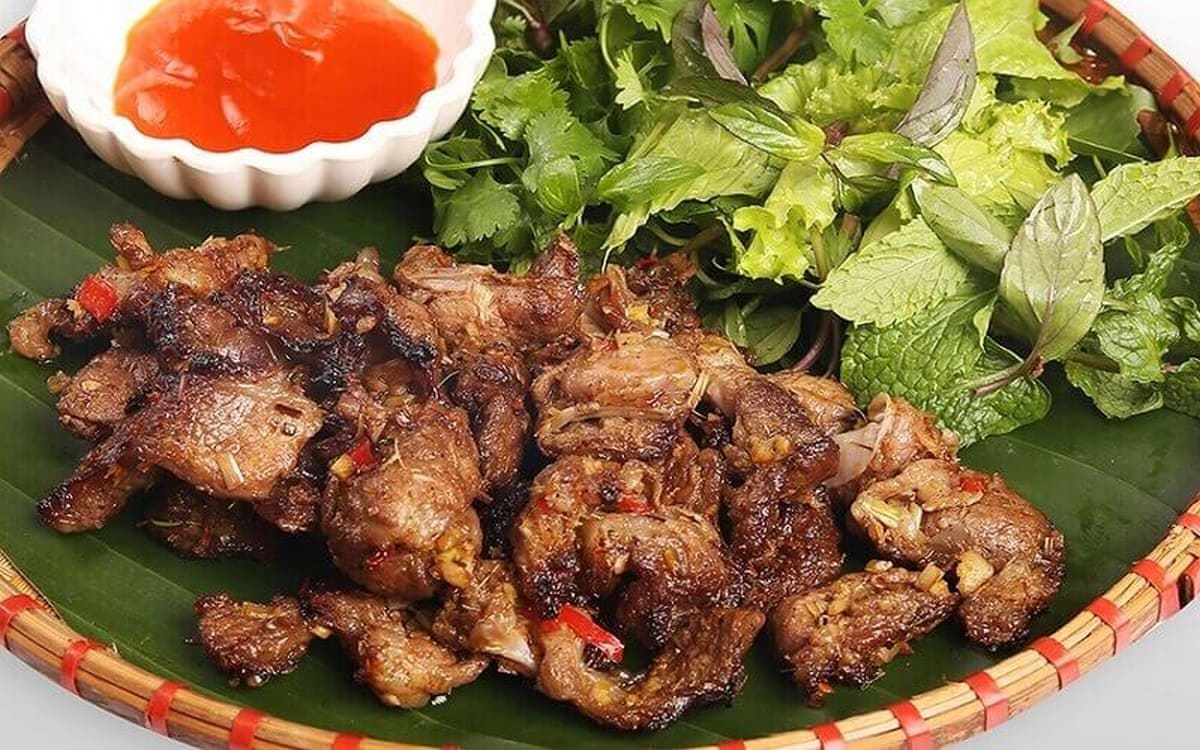 Lợn mán nướng Lợn mán nướng