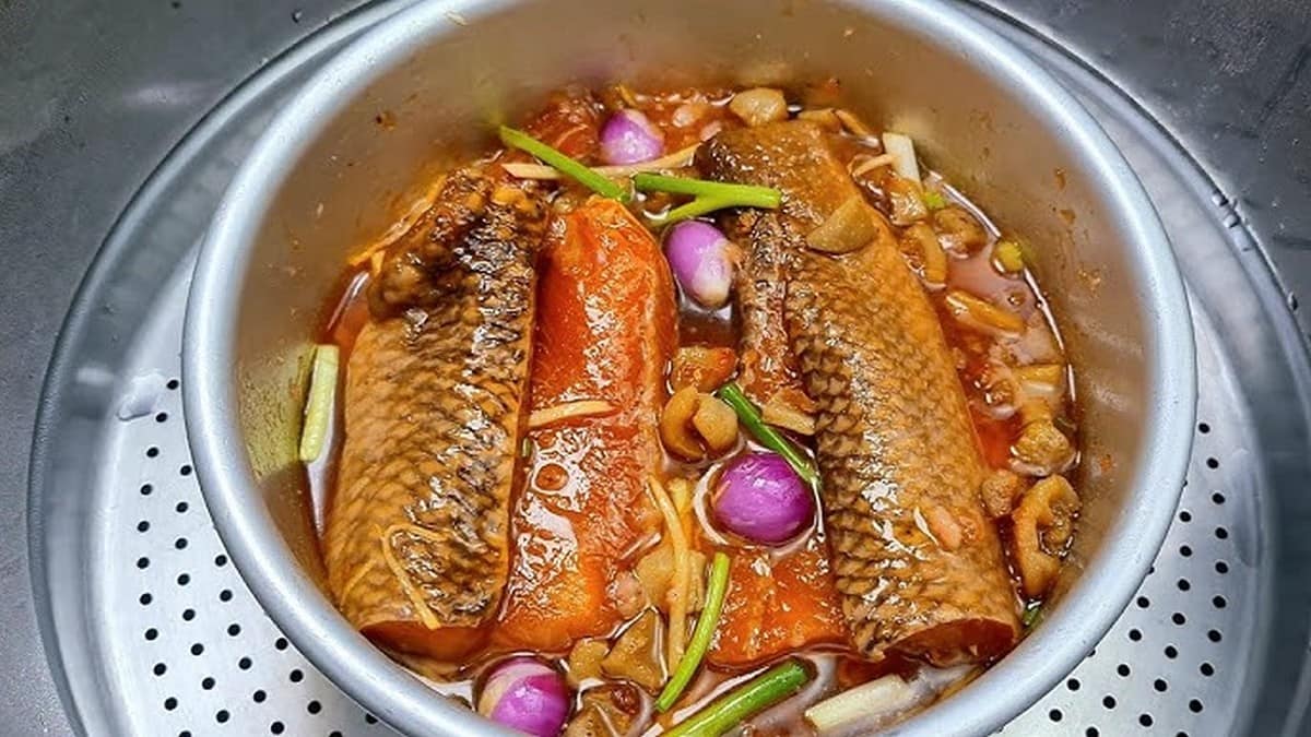 Mắm cá lóc kho